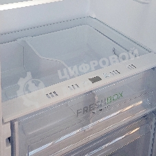 Холодильник Бирюса Б-W6139 матовый графит двухкамерный 240/80л морозилка сверху, автоматическое оттаивание