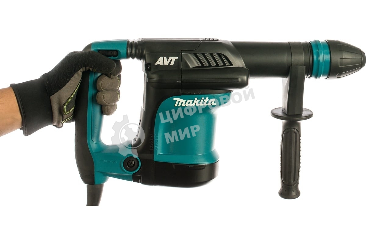 Отбойный молоток Makita HM0871C 1100Вт 1100-2650уд/мин 1.8-12Дж SDSMAX AVT кейс