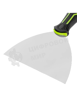 Шпательная лопатка из нержавеющей стали Сибртех 150 мм, двухкомпонентная рукоятка