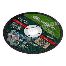 Круг отрезной по металлу Сибртех, 125 х 1,0 х 22,2 мм, 84 A+16 B, в пленке, 10 шт