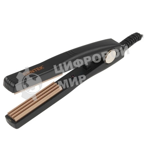 Щипцы для завивки волос Centek CT-2026 черный/золотистый, 12 мм, 200 °C, 1 режим