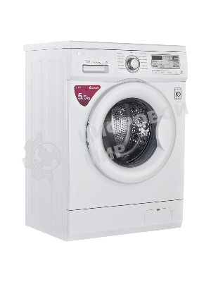 Стиральная машина LG F10B8MD белая, загрузка фронтальная 5.5кг, 1000 об/мин., класс: A