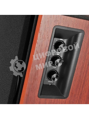 Колонки Edifier R1700 ВТ 2.0 Активные, 2 x 33W RMS, 85 дБА, дерево, беспроводной пульт ДУ