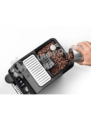 Кофемашина автоматическая DeLonghi ECAM450.55.G черный, исп. кофе - зерновой/молотый, 1.8 л, 1450 Вт, 19 бар