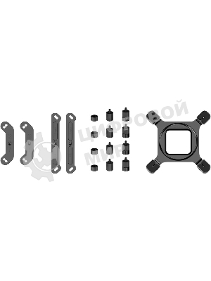 Кулер Ocypus Delta A62 BK ARGb черный 120мм алюминий+медь 2000rpm 29db 4-pin 260W 156мм