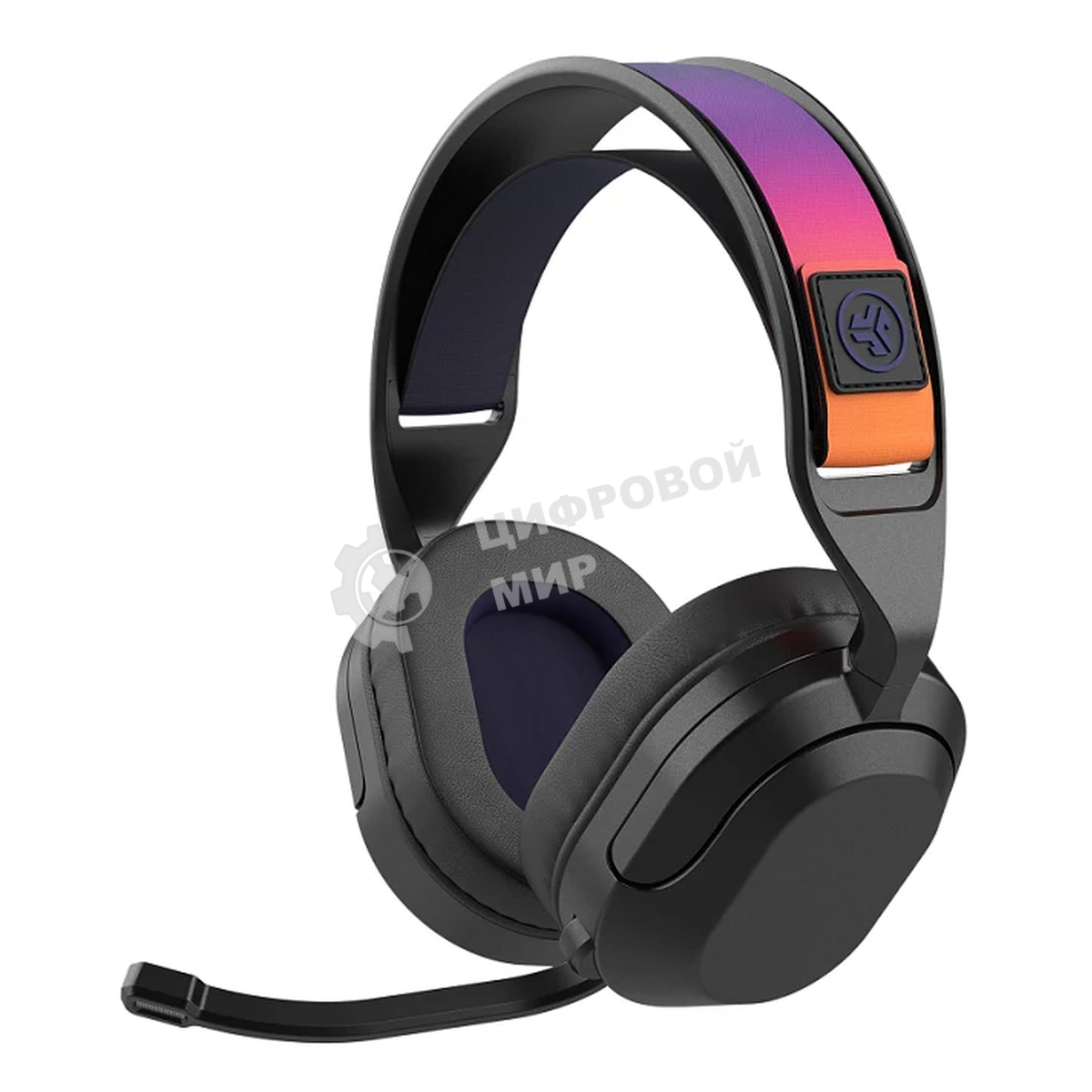 Гарнитура беспроводная Jlab Nightfall Wireless Gaming Headset - черный (PN:GHBNHTFALLRBLK4)