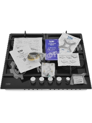 Газовая варочная панель Beko HILG64235S черный