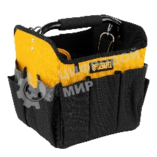 Переноска для инструмента Denzel 260х240х300 мм, 22 кармана, наплечный ремень