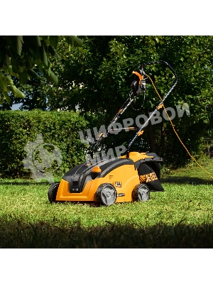 Скарификатор-аэратор электрический Denzel SAE-1500, 1500 Вт, -11/+5 см, 32 cм