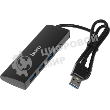 USB-концентратор Buro BU-HUB4-0.5-U3.0, USB 3.0, USB 4 порта, USB