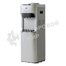 Кулер для воды Vatten V45SKB, верхняя загрузка, нагрев 90 °С, охлаждение 10 °С, серебристый/черный