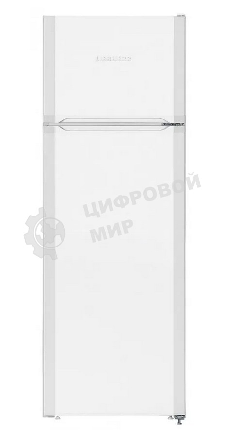 Холодильник Liebherr CTE 2931-26 001 белый двухкамерный 218/52л морозилка сверху