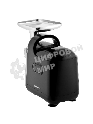 Мясорубка электрическая BRAYER BR1602 черный, 2000 Вт, 2.0 кг/мин, реверс, насадки - 6