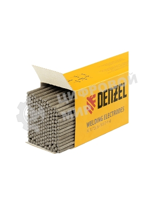 Электроды Denzel DER-46, диам. 3 мм, 5 кг, рутиловое покрытие