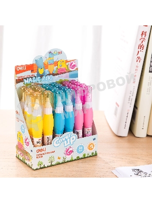 Ручка корректор Deli E39299 шариковый белый 7мл