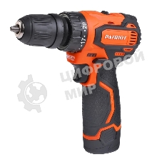 Дрель-шуруповерт аккумуляторная Patriot BR 369Li, Аккумуляторная, 12В, 2 АКБ, Кейс