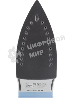 Утюг Homestar HS-4002А синий, 2200 Вт, 30 г/мин, 100 г/мин, 200 мл