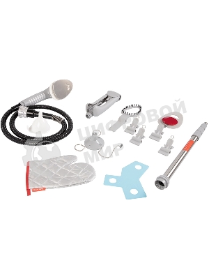 Отпариватель Endever Odyssey Q-9 красный/белый, 2500 Вт, 90 г/мин, 2300 мл