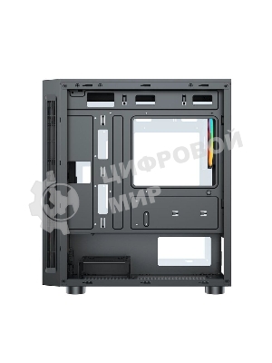 Компьютерный корпус ACD Citadel 104 ATX, черный, USB 3.0x1+USB 2.0x2+HD audio,3x12см F1 ARGb fans at front(Slave fans),1x12см F1 ARGb fan at rear (Master fan)