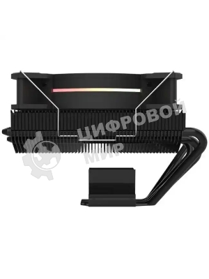 Кулер для процессора Alseye H120TD черный, 120 мм, алюминий/медь, 2000 об/мин, 35.5 дБ, 4 pin, 125 Вт, 95 мм