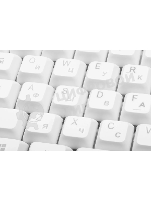 Клавиатура проводная Acer OKW301 (ZL.KBDCC.01B), USB, белый