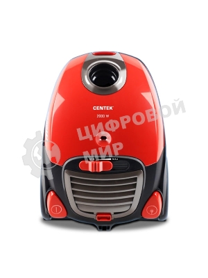 Пылесос Centek CT-2511 красный/черный, 400/2000 Вт, уборка сухая, пылесборник мешок, 2 л