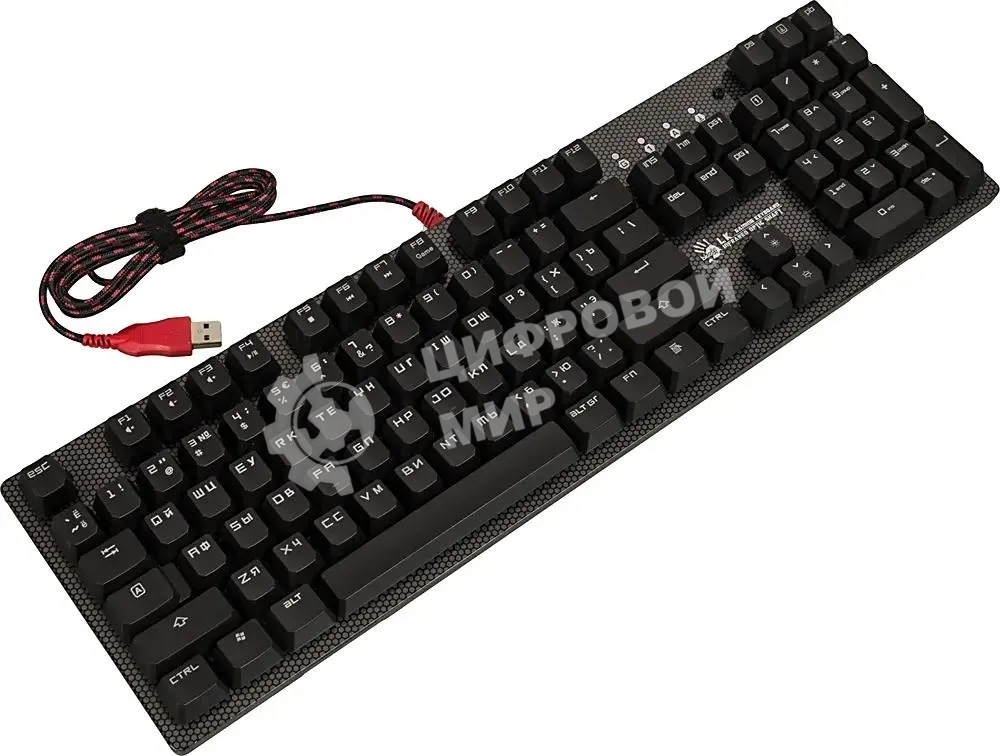 Клавиатура проводная A4Tech Bloody B810R NetBee USB черный