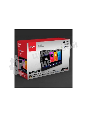 Автомагнитола ACV AD-9001 DSP, 2 DIN, 9