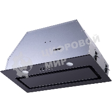 Вытяжка встраиваемая Maunfeld Trapeze 601GG черный, 60 см, 1150 куб. м/ч, 54 дБ