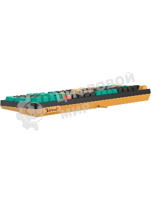 Клавиатура проводная A4Tech Bloody AT98 Renegade USB черный/зеленый