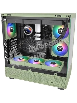 Комплект вентиляторов для корпуса Thermaltake CT120 EX ARGb Sync (3 шт.) зеленый, 120 мм, 2000 об/мин, 28.5 дБ, 4 pin