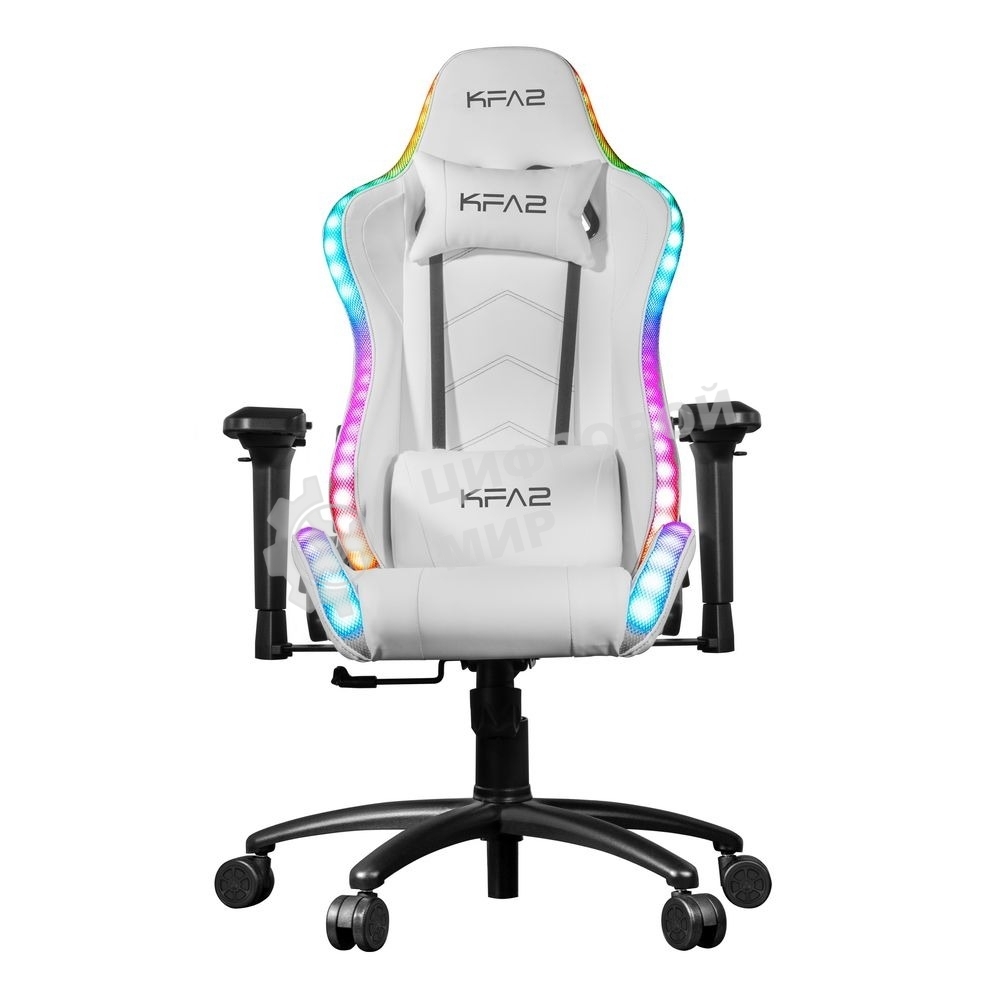 Кресло игровое KFA2 Gaming Chair 01 RGb SE белый