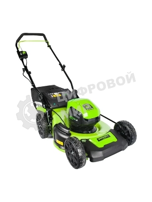 Газонокосилка аккумуляторная GreenWorks GD60LM46HPK4, 60 В, 4 Ач