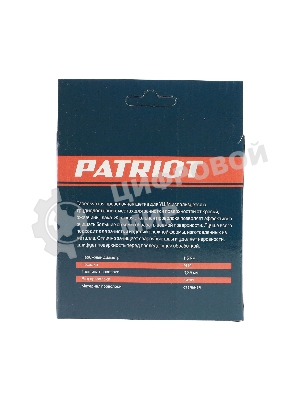 Щетка EDGE by PATRIOT тарельчатая 115ммХМ14 витая проволока