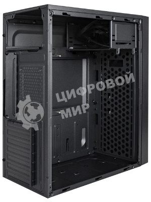 Компьютерный корпус Miditower ExeGate AA-440U-UNS400 (ATX, БП UNS400 с вент. 12см, 2хUSB+1хUSB 3.0, аудио, черный)