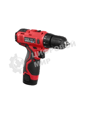 Дрель-шуруповерт аккумуляторная MTX MCDL-12-02P, Аккумуляторная, 12В, 2 АКБ, Кейс