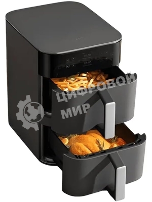Аэрогриль Xiaomi Dual Zone Air Fryer 12L Dark Grey EU
