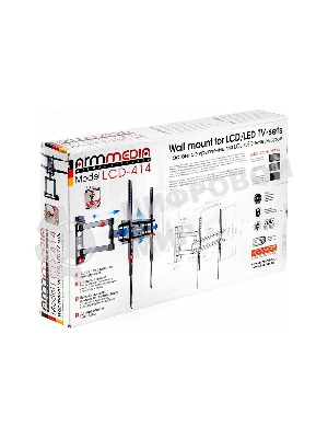 Кронштейн для телевизора Arm Media LCD-414 черный 26