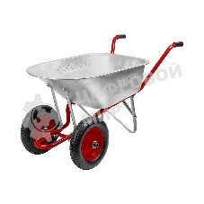 Тачка Зубр Т-21 садово-строительная двухколесная, 180 кг 39952