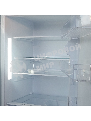 Холодильник Бирюса Б-W6139 матовый графит двухкамерный 240/80л морозилка сверху, автоматическое оттаивание