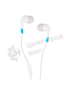 Проводные наушники Smartbuy A7 белый, внутриканальные, Jack 3.5 мм, микрофон на проводе