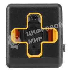 Лазерный уровень Denzel DQB-T, 30 м, зеленый луч, батарейки, штатив