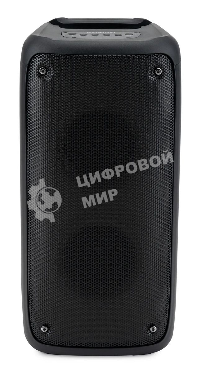 Минисистема Hyundai H-MC1230 черный 40Вт FM USB BT micro SD