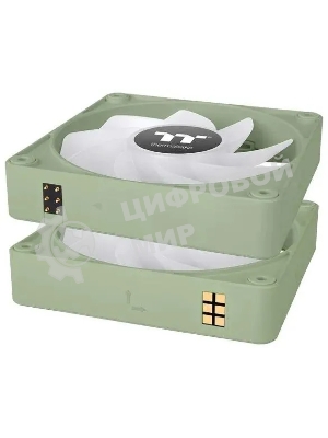 Комплект вентиляторов для корпуса Thermaltake CT120 EX ARGb Sync (3 шт.) зеленый, 120 мм, 2000 об/мин, 28.5 дБ, 4 pin