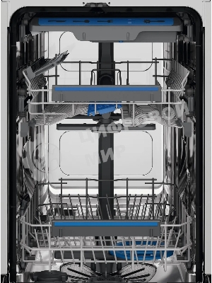 Встраиваемая посудомоечная машина Electrolux EEM43211L, черный, 44.6 см, 10 компл., 44 дБ, класс A