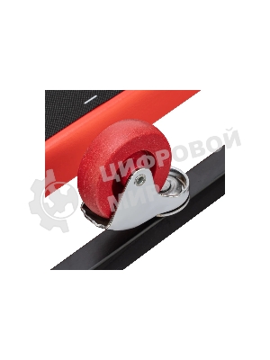 Лежак ремонтный Matrix на 6-ти колесах 1030 х 440 х 120 мм поднимающийся подголовник