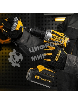 Щетка для дрели Denzel 50 мм, чашка, со шпилькой, нержавеющая витая проволока