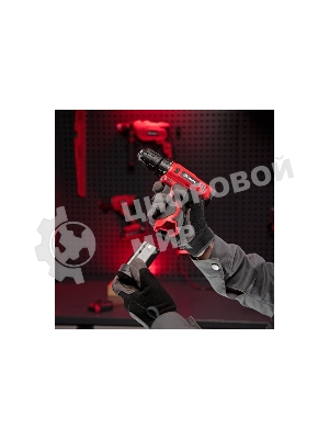 Дрель-шуруповерт аккумуляторная MTX MCDL-12-02P, Аккумуляторная, 12В, 2 АКБ, Кейс