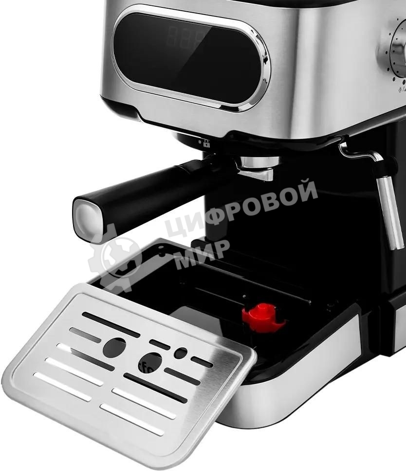 Кофеварка капельная Kitfort KT-765 1100Вт серебристый/черный