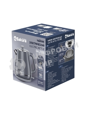 Чайник электрический Sakura SA-2186W 1.8 л, бел